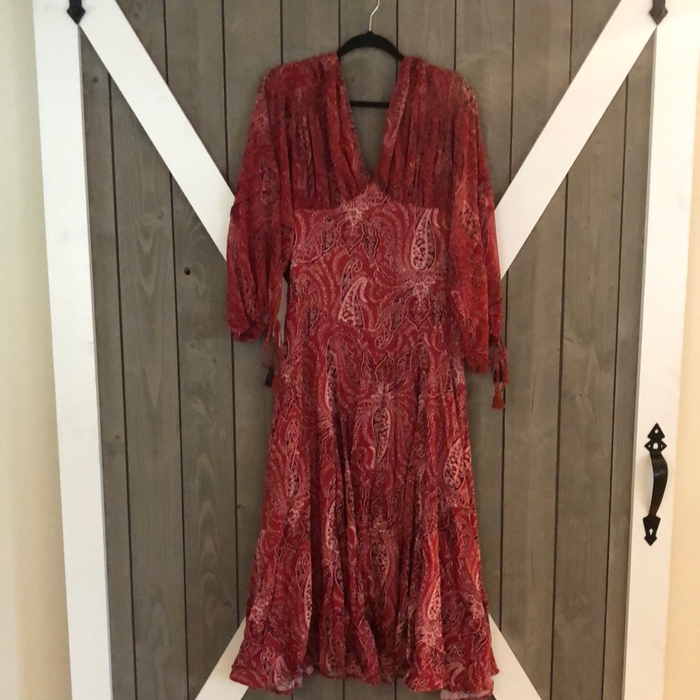 Free people long sleeve dress